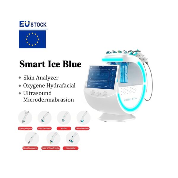Smart Ice Blue: Hydrafacial Skincare System Device