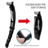 Men's Electric Back Shaver: Painless, Waterproof, USB-C Charging with Detachable Handle for Full Body Grooming - Image 3