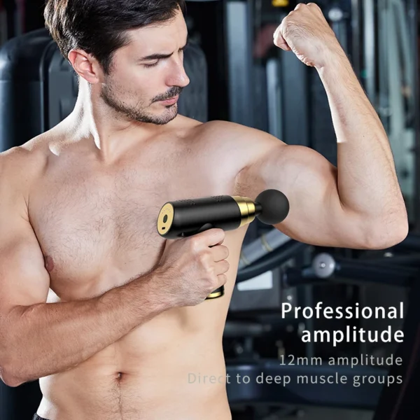 Electric Deep Tissue Massage Gun for Muscle Pain Relief & Body Relaxation