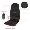 Car Seat Massage Cushion with Heat & Vibration for Back Pain Relief - Home, Office & Auto - Image 3