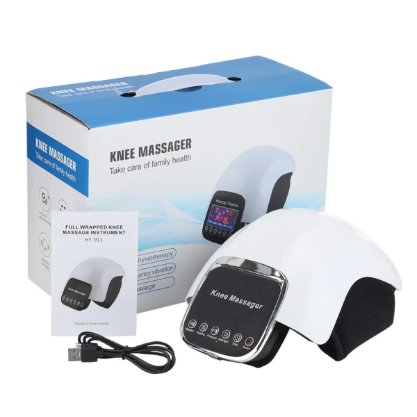 Upgrade Airbag Electric Knee Massager: Infrared Heat & Vibration for Joint Relief
