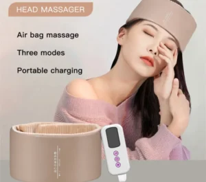 Advanced Decompression & Hypnosis Head Massager with Air Bag Tech for Deep Fatigue Relief