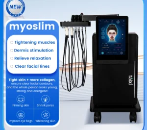 Latest Strong Pulsed Magnetic TAIXL And PEface RF Heat Energy Output Face Vline Face Lift Wrinkle Removal Machine