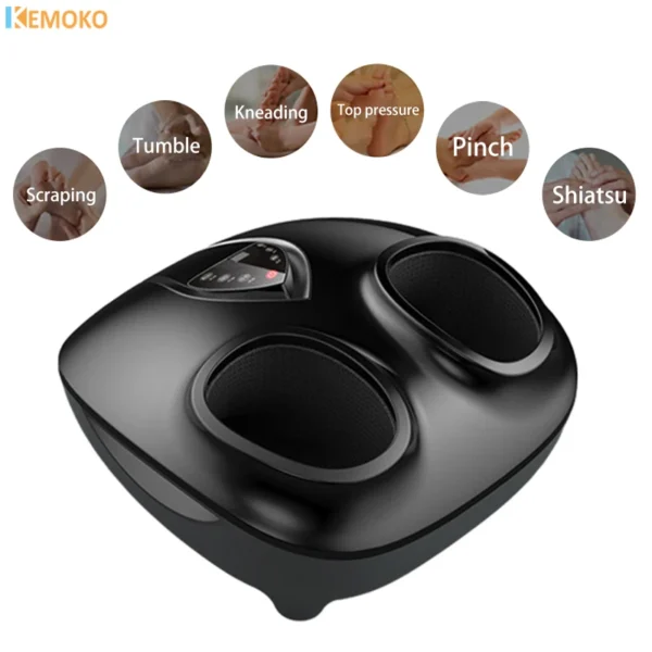 6D Full-Wrap Intelligent Foot & Leg Massager with Heat & Air Compression